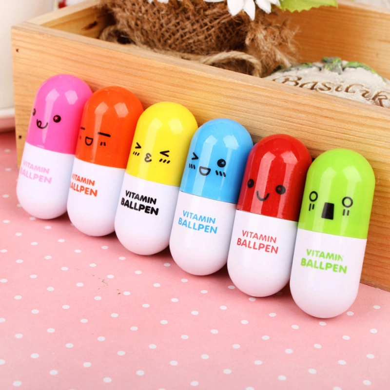 Product image KAHASIL - Pulpen Pena Bolpoin Pens Vitamin Ballpen Unik Mini Kecil Lucu Souvenir KMJ133 all variant all variant
